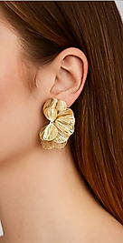 Kadın Flower Çiçek İthal Küpe